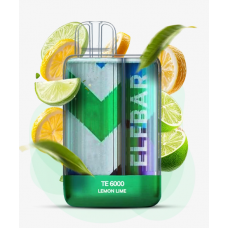 Одноразовая электронная сигарета Elf Bar Lemon Lime (Лимон Лайм) TE6000