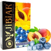 Табак JIBIAR Ice Peach Blueberry (Лед Персик Черника) 50 гр Табак JIBIAR Ice Peach Blueberry (Лед Персик Черника) 50 гр