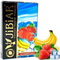 Табак JIBIAR Ice Strawberry Banana (Клубника Банан Лед) 50 гр Табак JIBIAR Ice Strawberry Banana (Клубника Банан Лед) 50 гр
