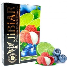 Табак JIBIAR Lime Lychee Blueberry (Лайм Личи Черника) 50 гр