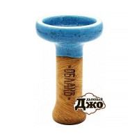 Глиняная чаша Облако Glaze Blue (прямоточная синяя)