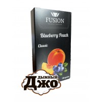 Табак для кальяна Fusion Classic Blueberry Peach (Черника Персик, 100 г)