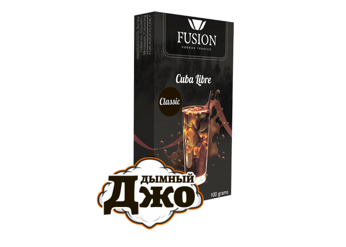 Табак для кальяна Fusion Classic Cuba Libre (Куба Либре, 100 г) Табак для кальяна Fusion Classic Cuba Libre (Куба Либре, 100 г)
