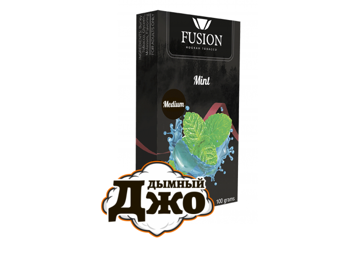 Табак для кальяна Fusion Medium Mint (Мята, 100 г) Табак для кальяна Fusion Medium Mint (Мята, 100 г)