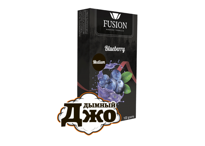 Табак для кальяна Fusion Medium BlueBerry (Черника, 100г) Табак для кальяна Fusion Medium BlueBerry (Черника, 100г)