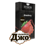 Табак для кальяна Fusion Medium Strawberry (Клубника, 100 г)