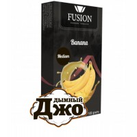 Табак для кальяна Fusion Medium Green Banana (Зеленый банан, 100 г)