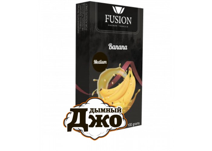 Табак для кальяна Fusion Medium Green Banana (Зеленый банан, 100 г) Табак для кальяна Fusion Medium Green Banana (Зеленый банан, 100 г)