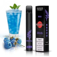 Одноразовая электронная сигарета ASOHU Blue Razz Lemonade  (Синий Лимонад) (500 Затяжек)