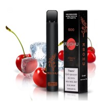 Одноразовая электронная сигарета ASOHU Cherry ice  (Вишня лед) (500 Затяжек)