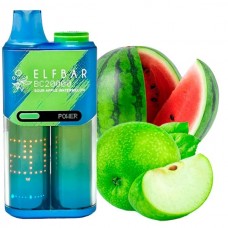 Одноразовая электронная сигарета Elf Bar BC20000 Sour Apple Watermelon (Кислое Яблоко Арбуз) (20000 Затяжек)