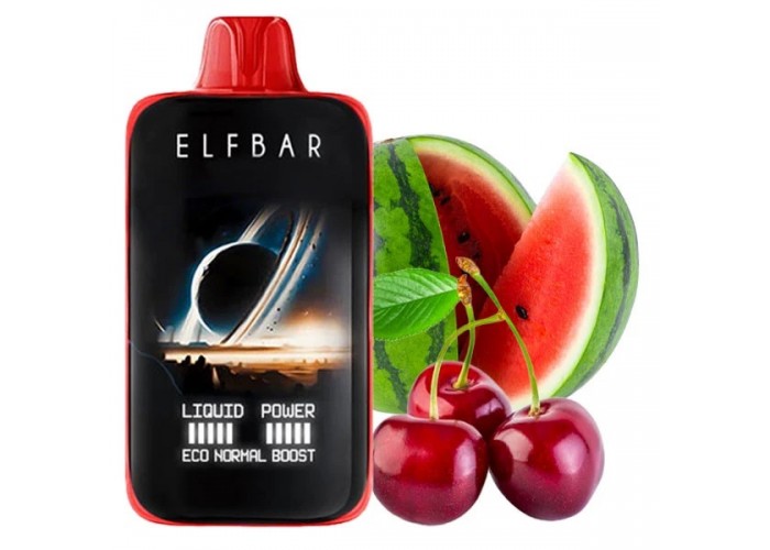 Одноразовая электронная сигарета Elf Bar MoonNight Cherry Watermelon (Вишня Арбуз) (40000 Затяжек) Одноразовая электронная сигарета Elf Bar MoonNight Cherry Watermelon (Вишня Арбуз) (40000 Затяжек)