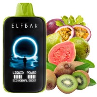 Одноразовая электронная сигарета Elf Bar MoonNight Kiwi Passion Fruit Guava (Киви Маракуйя Гуава) (40000 Затяжек)