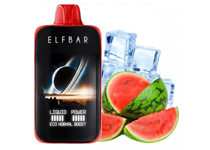 Одноразовая электронная сигарета Elf Bar MoonNight Watermelon Ice (Арбуз Лед) (40000 Затяжек) Одноразовая электронная сигарета Elf Bar MoonNight Watermelon Ice (Арбуз Лед) (40000 Затяжек)
