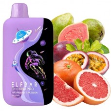 Одноразовая электронная сигарета Elf Bar GH Pro Grapefruit Passion Guava (Грейпфрут Маракуйя Гуава) (33000 Затяжек)