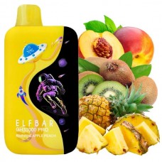 Одноразовая электронная сигарета Elf Bar GH Pro Kiwi Pineapple Peach (Киви Ананас Персик) (33000 Затяжек)