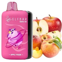 Одноразовая электронная сигарета Elf Bar RAYA D3 Apple Peach (Яблоко Персик) (25000 Затяжек)