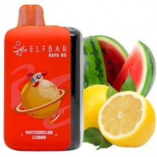 Одноразовая электронная сигарета Elf Bar RAYA D3 Watermelon Lemon (Арбуз Лимон) (25000 Затяжек)