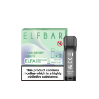 Заправленный картридж ELF BAR ELFA 4ml 5% Cranberry Grape (Клюква Виноград) Заправленный картридж ELF BAR ELFA 4ml 5% Cranberry Grape (Клюква Виноград)