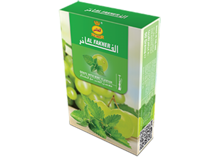 Табак для кальяна Al Fakher Grape with Mint (Виноград с Мятой, 50 г ) Табак для кальяна Al Fakher Grape with Mint (Виноград с Мятой, 50 г )