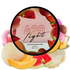 Табак для кальяна 420 Light Арбузно-дынный сорбет, 100 г