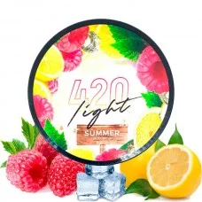 Табак для кальяна 420 Light Айс Лимон Малина, 100 г