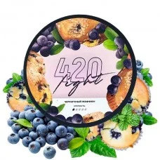 Табак для кальяна 420 Light Черничный Маффин, 100 г