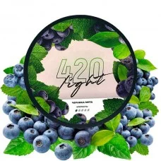 Табак для кальяна 420 Light Черника мята, 100 г