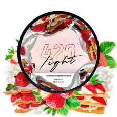 Табак для кальяна 420 Light Клубничный Мильфей, 100 г