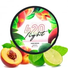 Табак 420 Light Line Лайм Персик, 100 г