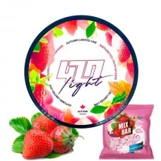 Табак для кальяна 420 Light Маршмелоу Клубничный, 100 г