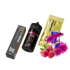 Набор Chaser Black Energy Raspberry Ultra (Малиновый Энергетик) 65 мг 30 мл