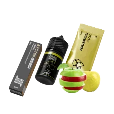 Набор Chaser Black Triple Sour Apple Ultra (Трипл Сауэр Эпл) 65 мг 30 мл