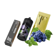 Набор Chaser Lux Grape Mint (Виноград Мята) 65 мг 30 мл