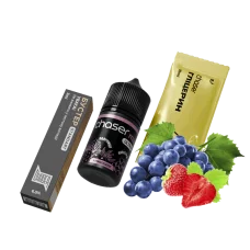 Набор Chaser Mix Strawberry Grape Ultra (Клубника Виноград) 65 мг 30 мл