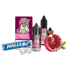 Набор Flavorlab FL350 Pomegranate Menthol (Гранат Ментол) 50 мг 30 мл