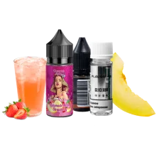 Набор Flavorlab Lady Lemonade Melon Strawberry (Лимонад Дыня Клубника) 50 мг 30 мл