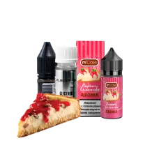 Набор Flavorlab M-Cake Strong Raspberry Cheesecake (Малиновый Чизкейк) 65 мг 30 мл