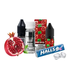Набор Flavorlab P1 Pomegranate Menthol (Гранат Ментол) 50 мг 10 мл