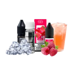 Набор Flavorlab Puff Raspberry Ice Lemonade (Малиновый Лимонад Лёд) 50 мг 10 мл