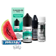 Набор Flavorlab Triple Strong Watermelon Menthol (Арбуз Ментол) 65 мг 30 мл