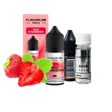 Набор Flavorlab Triple Strong Wild Strawberry (Клубника) 65 мг 30 мл