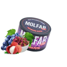 Табак Molfar Chill Line Червона Рута (Виноград, Личи, Роза) 200 г