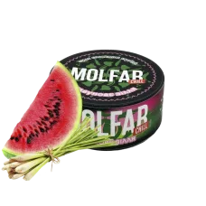 Табак Molfar Chill Line Кавунове Зілля (Арбуз, Лемонграсс) 100 г