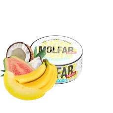 Табак Molfar Virginia Line Сонячний Мікс (Банан, Гуава, Дыня, Кокос) 100 г