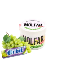 Табак Molfar Virginia Line Виноградний орбіт (Виноград, Жвачка) 40 г