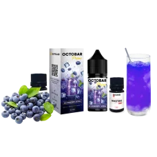 Набор Octobar Prime HARD Blueberry Soda (Черника Сода) 65 мг 30 мл