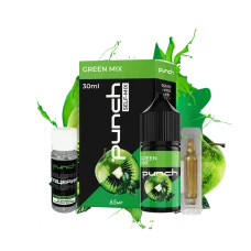 Набор для самозамеса Punch Green Mix (Киви Мята Яблоко) 65 мг 30 мл