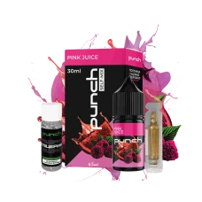 Набор для самозамеса Punch Pink Juice (Грейпфрут Клубника Малина) 65 мг 30 мл