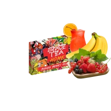 Кальянная смесь Space Tea Home Banana Berry Punch (Банан Берри Пунш) 40 г